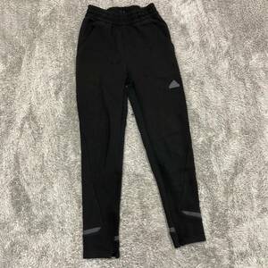 adidas Adidas sweat pants jersey size S black black waist rubber Easy pants men's bottoms there is no highest bid (Z19)