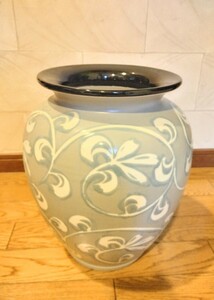 【花瓶】アンティーク陶器レトロ