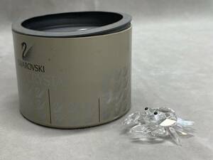 5＃C/4520　SWAROVSKI スワロフスキー カニ クラブ Crab ミニ 置物 クリスタル インテリア A7624　60サイズ