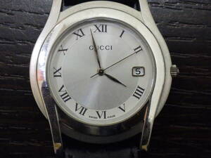 #6229 GUCCI　時計5500M 稼動品