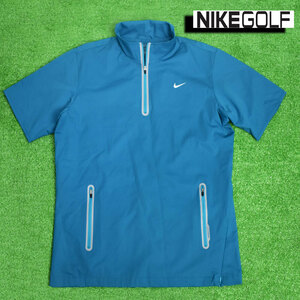 NIKE Nike Golf . способ дождь жакет [ изумруд зеленый /XL] прекрасный товар!