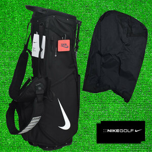 NIKE Nike Golf stand type caddy bag [ black ] new goods!