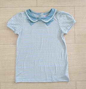  Mezzo Piano cute . design short sleeves tops size 150