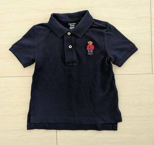 have on little Ralph Lauren Polo Bear - man and woman use polo-shirt with short sleeves size 80