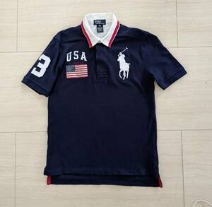  Polo Ralph Lauren big po knee polo-shirt with short sleeves size 150