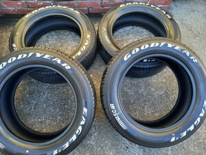 ☆売切☆グッドイヤー　ナスカー215/60R17 4本セット☆ハイエース　キャラバン ホワイトレター 