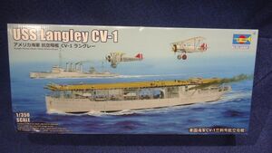 429 05631 1/350 America пустой .CV-1 Langley 710/80B5 тигр mpeta-