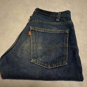 極上 真紺 80s Levi's 505 赤耳期 リーバイス ビンテージ デニム パンツ USA製 BIGE 501 XX 50s 506 502 60s ビッグE 606 557 70505 70s 66の画像2