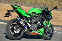 新品 ビームス ZX-4RR/ZX-4R SE(8BL-ZX400P)用 R-EVO2 スリップオン ヒートチタンサイレンサー 政府認証 G435-54-P1J BEAMS マフラー_画像2