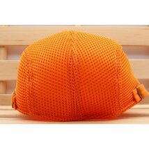 ハンチング帽子 エアメッシュ カジュアル派 シンプル 軽量 薄目 帽子 キャップ 56cm~59cm メンズ レディース ORトレンド HC40-11_画像3