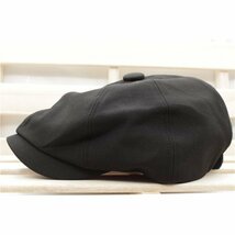 キャスケット帽子 シンプル カジュアル ポリキャップ ハンチング帽子 56cm~59cm メンズ レディース BKトレンド KC26-1_画像2