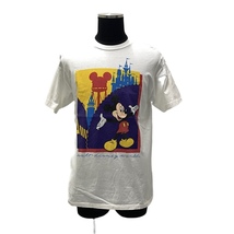 USA古着 90s ミッキー プリント Tシャツ アメリカ製 XLサイズ / Disney キャラクター Mickey ヴィンテージ オールド レトロ 90年代_画像2