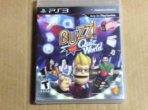 PS3 BUZZ QUIZ World 北米版 送料無料 日本未発売 海外版 輸入版 クイズ