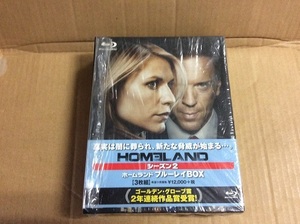 Blu-ray ホームランド シーズン2 国内版 帯付 ブルーレイ BOX 3枚組 HOMELAND セル版 即決