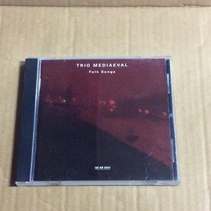  CD Trio Mediaeval / Folk Songs 輸入盤 送料無料 ECM ノルウェー コーラス トリオ +打楽器 