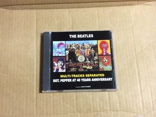 CD THE BEATLES MULTI-TRACKS SEPARATED 送料無料 SGT. PEPPER AT 40YEARS ANNIVERSARY / NOT FOR SALE