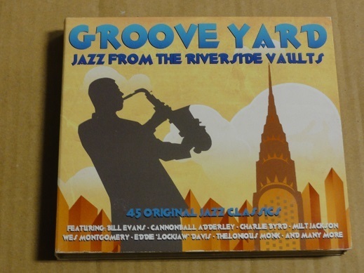 3CD V.A. GROOVE YARD 3枚組 45曲収録 送料無料 JAZZ FROM THE RIVERSIDE VAULTS ジャズ グルーヴ リバーサイド