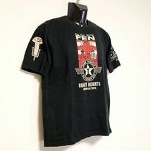 Ted company/テッドマン☆Tシャツ☆両面プリント☆トップス/半袖/スカジャン/ジャケット/ブラック/42_画像3