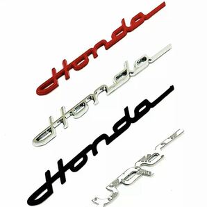 HONDA クラシックエンブレム 2個セット シルバー 車 BIKE ステッカー アクセサリー パーツ カスタムの画像5
