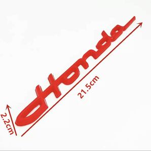 HONDA クラシックエンブレム 2個セット シルバー 車 BIKE ステッカー アクセサリー パーツ カスタムの画像6