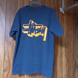 Tシャツ S　 古着　STUSSY