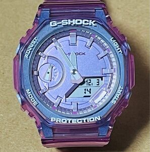 カシオ 腕時計 G-SHOCK GMA-S2100SK-4AJF メタリックスケルトン