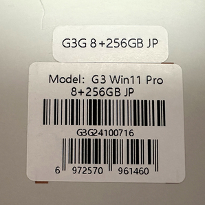 GMKtec G3 ミニpc N100 Windows 11 Pro 8GB+256GBの画像2