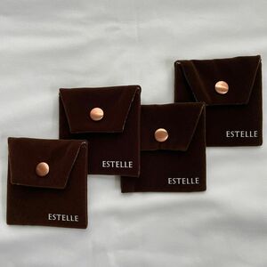 アクセサリー入れ ジュエリー袋 ESTELLE 4set①