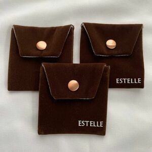 アクセサリー袋 ジュエリー入れ ESTELLE 3set