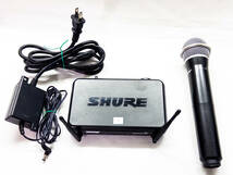 3Q売切！税無し◇シュアー SHURE ワイヤレスマイクセット マイク PG28 ＆ レシーバー SVX4★★0426-7_画像1