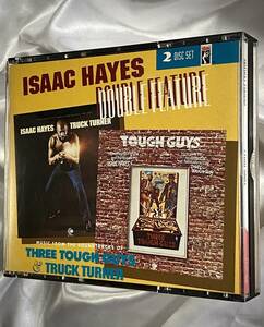アイザックヘイズ　2枚組　★Isaac Hayes_Double Feature「Tough Guys」「Truck Turner」●1993年US初盤CD　Stax 2SCD-88014-2