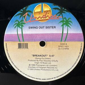 12'　 SWING OUT SISTER / BREAKOUT