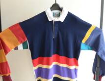 USA製 Columbia knit コロンビアニット ラガーシャツ クレイジーパターン size M_画像2