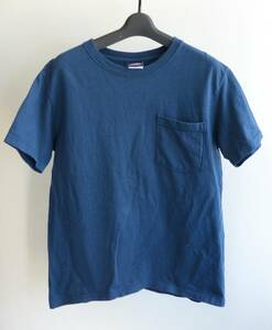 USA製 GOODWEAR ポケット Ｔシャツ ポケＴ size M slim fit ネイビー　グッドウェア