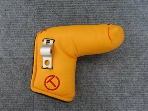 ♪新品[4826] Scotty Cameron Studio Design Circle T Tour Headcover Yellow/スコッティキャメロン/サークルTツアーパターカバー