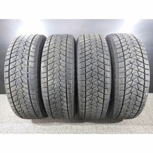 ブリヂストン BLIZZAK DM-V2 225/65R17 4本SET◎2018年製9~9.5分山スタッドレス◎中古 4本に若干の溝シワあり◎旭川手渡し可◎ハリアー等に