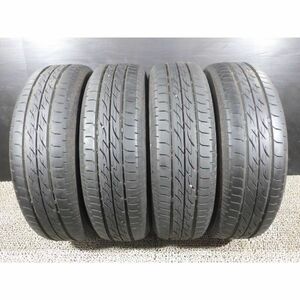 ブリヂストン NEXTRY 155/65R13 4本SET◎2018~20年製5~7分山オンロード◎中古 特筆すべき損傷なし◎旭川手渡し可◎ルークス等に