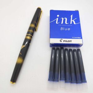 U362-H15-2806◎ PILOT パイロット 万年筆 18K 750 MH778 Blue 國光會