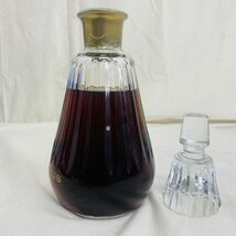 A604-H23-613 【未開栓】CAMUS カミュ バカラ カラフェ COGNAC コニャック 700ml 40% 約1578ｇ_画像2