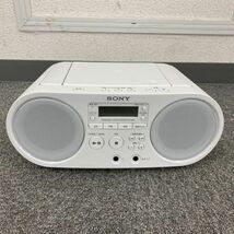 N125-H27-503 SONY ソニー ZS-S40 パーソナルオーディオシステム CD/ラジオ搭載 2019年製 通電確認済_画像2