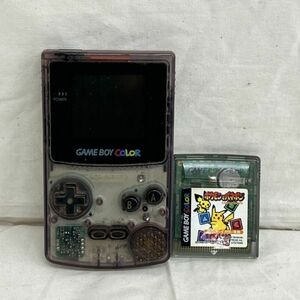 N510-H15-2664 Nintendo ニンテンドー GAMEBOY COLOR 本体 CGB-001 ソフト付き ポケモンでパネポン