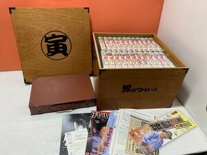 24/135*[ unopened ] man is .... large complete set of works all 48 volume set + advance notice . compilation front half / after half VHS all unopened tree boxed outer box equipped poster 2 sheets attaching photograph there is an addition *M
