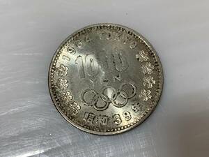 25/142☆1000円　硬貨　昭和39年　1964　TOKYO　千円☆E