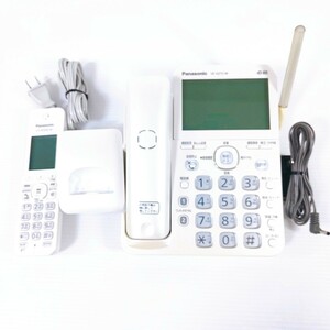 [ operation goods ]Panasonic Panasonic cordless telephone machine VE-GZ72-W