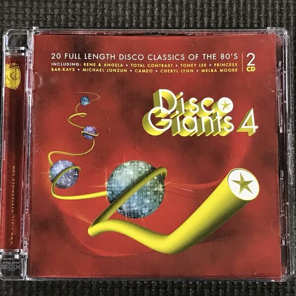 DISCO GIANTS-VOLUME 4　20FULL LENGTH DISCO CLASSICS OF THE 80's　2CD