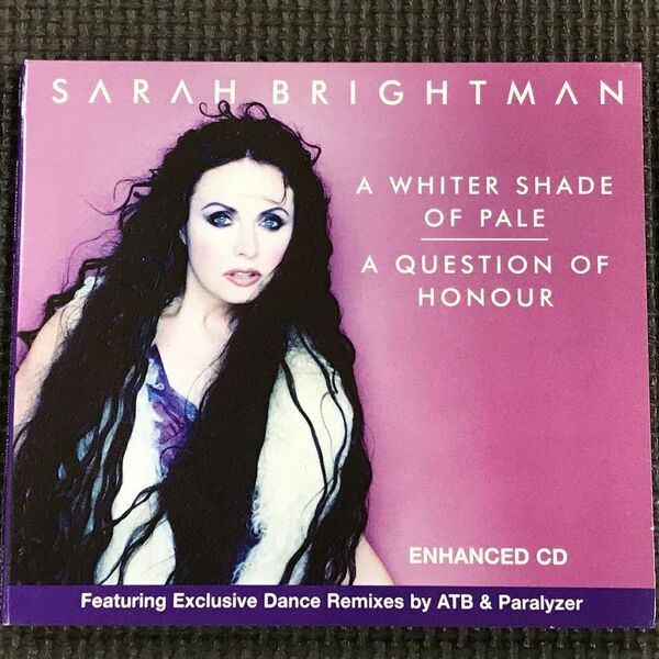 サラ・ブライトマン Sarah Brightman A Whiter Shade of Pale / A Question of Honour 　紙ジャケット