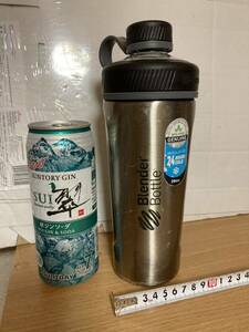 YK-5636 中古品 blender bottle ブレンダーボトル BPA FREE シェイカー タンブラー 水筒 約24cm×約9cm GENUINE 容量26oz 約700ml