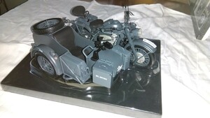 Schoco　シュコー　1/10 ツェンダップ　Ks750軍用サイドカー　TAMIYA ダイキャスト　重量約1.3Kg未使用保管品