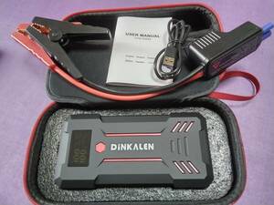 [未使用] DINKALEN ジャンプスターター12V 23800mAh 最大電流3000A