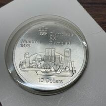 【4枚セット】カナダ　1976年　モントリオール　オリンピック記念　銀貨セット　ケース付き　_画像2